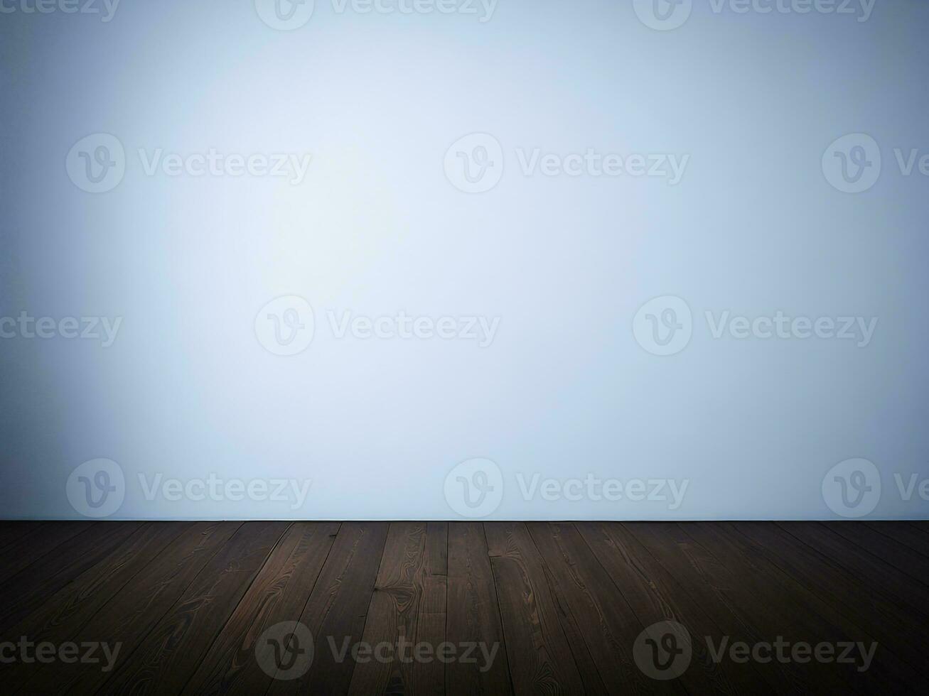 AI generated Empty Wooden table on the White background Close up view. High quality photo