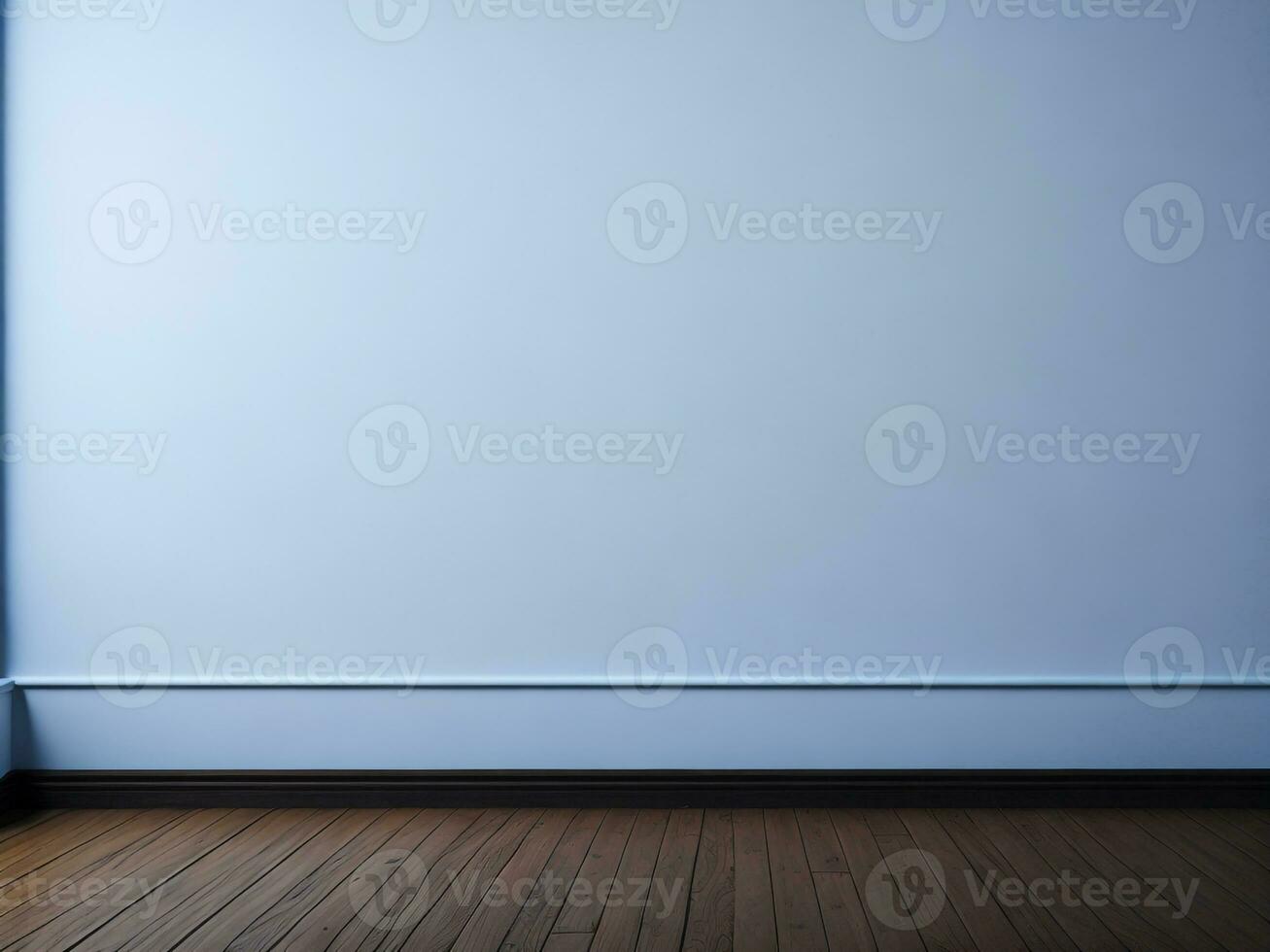 AI generated Empty Wooden table on the White background Close up view. High quality photo