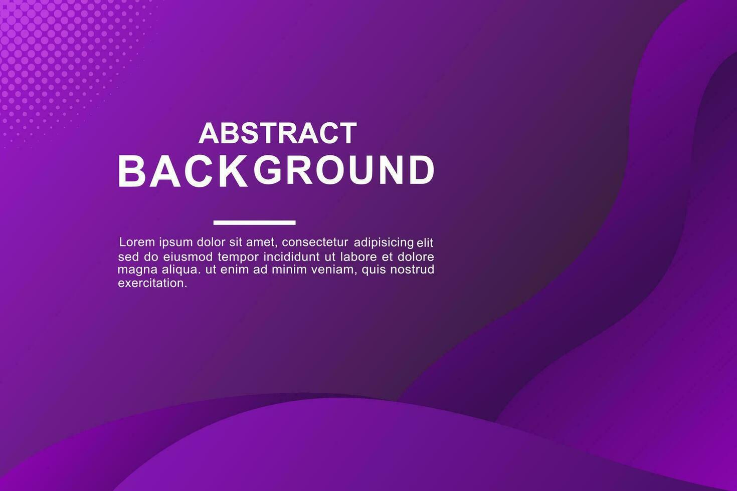 Paper layer purple abstract background. Curves and lines use for banner, cover, poster, wallpaper, design with space for text. eps 10 vector