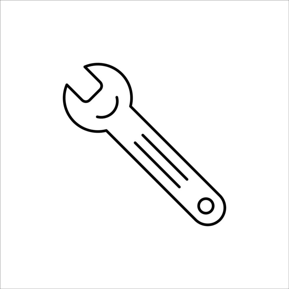 Artisanal Craftsmanship Exquisite Vector Icons of Precision Tools Wrench, Gear, Spanner, Hammer, and Screwdriver Illustrations for the Essence of Fix and Repair Mastery