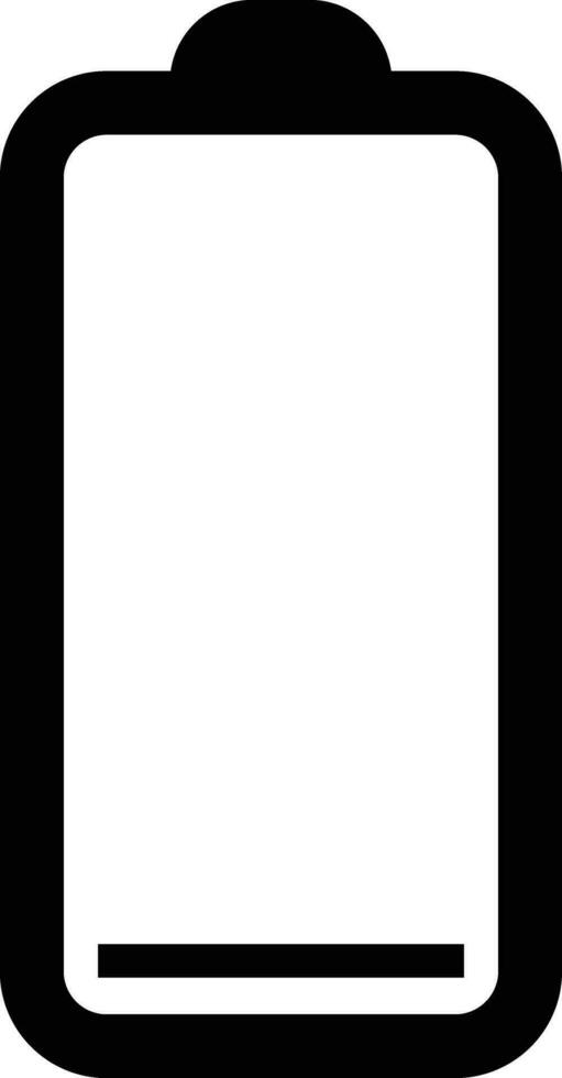 Battery icon in flat design. isolated on transparent background. battery charge level smartphone battery level indicator Concept power, energy, elements sign symbol. Vector for apps and website