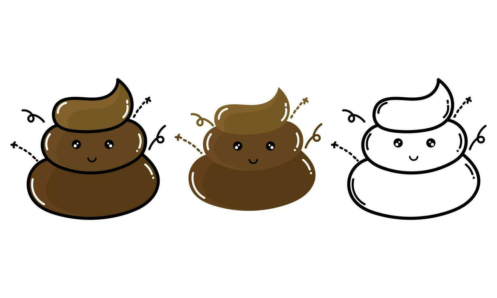 illustration of dung vector