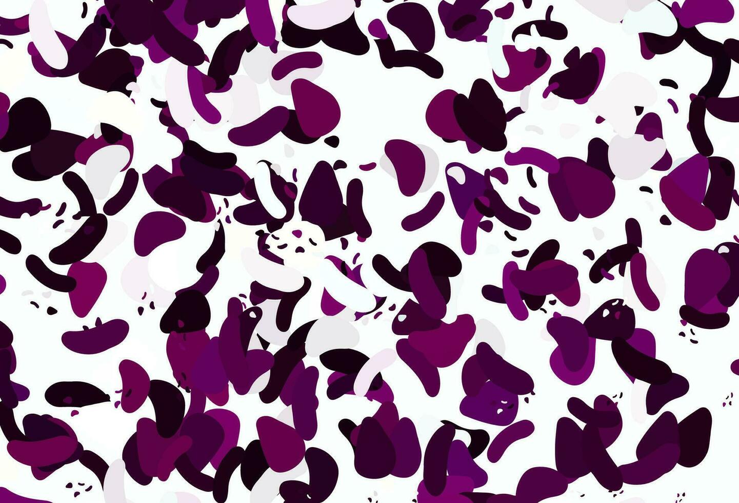 Light Purple vector background with abstract forms.