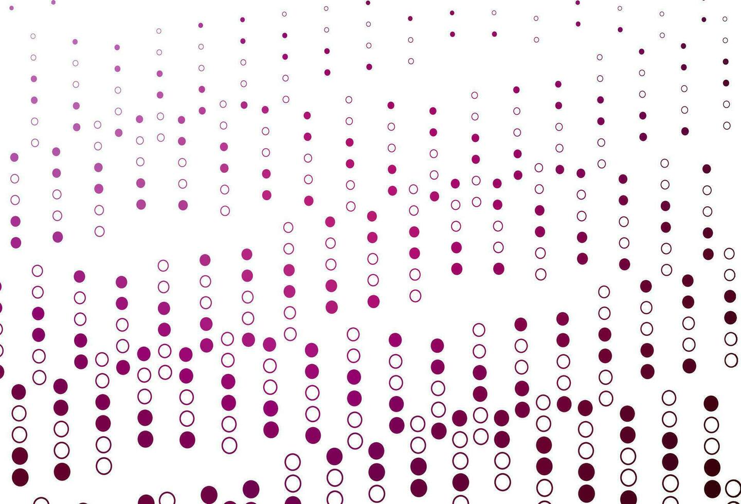 Light Purple vector pattern with spheres.