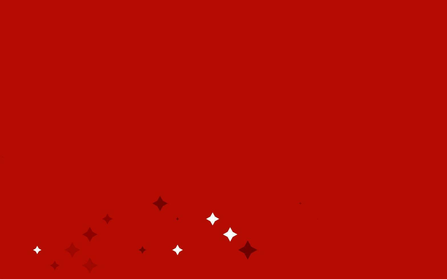 Light Blue, Red vector cover with small and big stars.