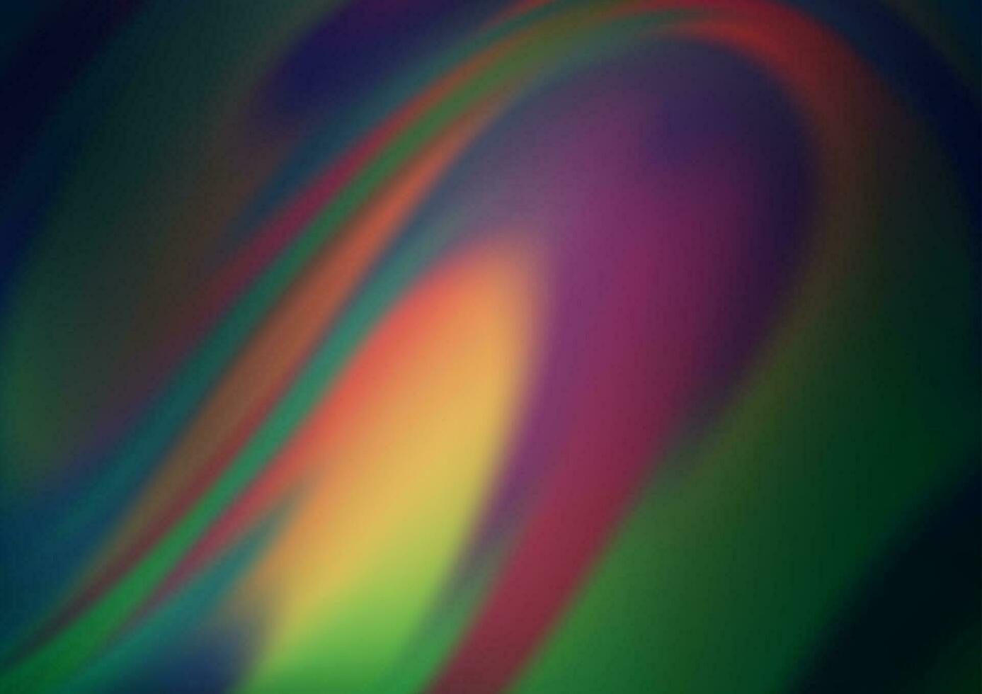 Dark Blue, Red vector backdrop with bent lines.