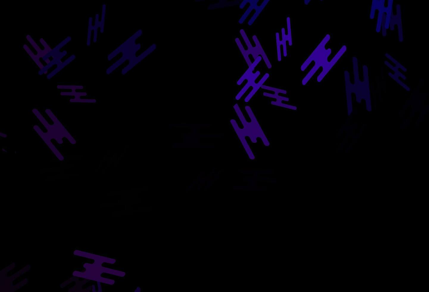 Dark Purple vector pattern with narrow lines.