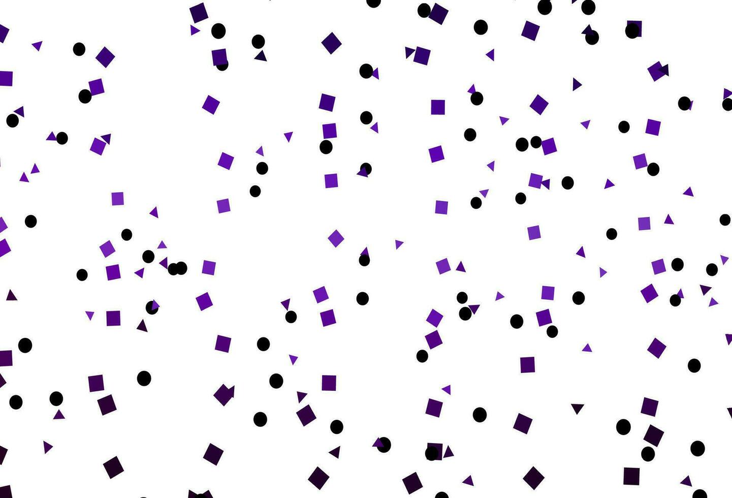 Light Purple vector cover in polygonal style with circles.