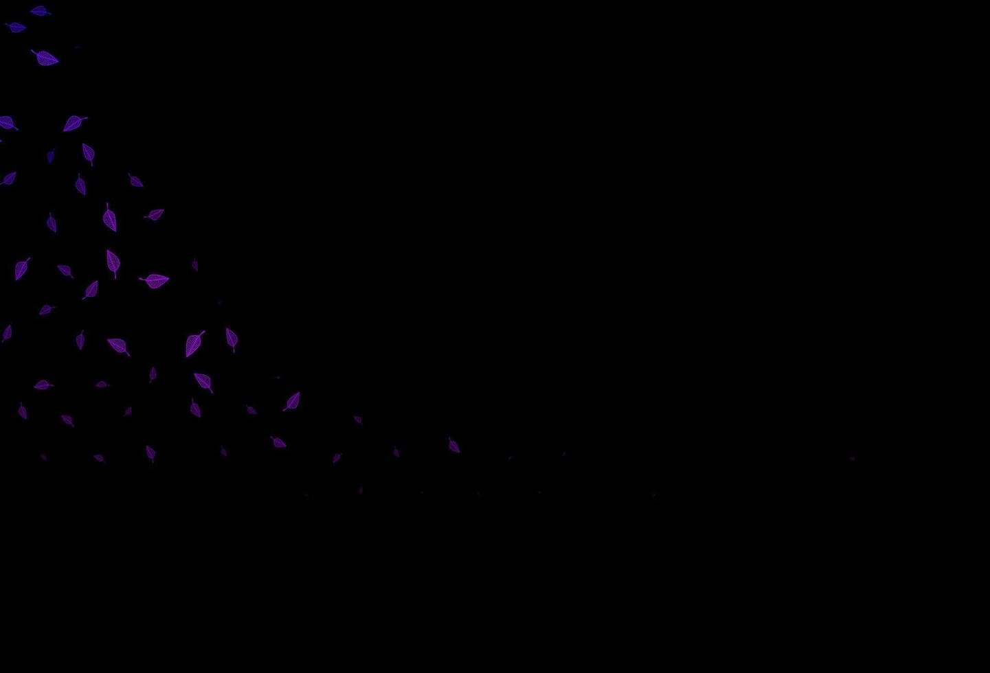 Dark Purple vector doodle cover.