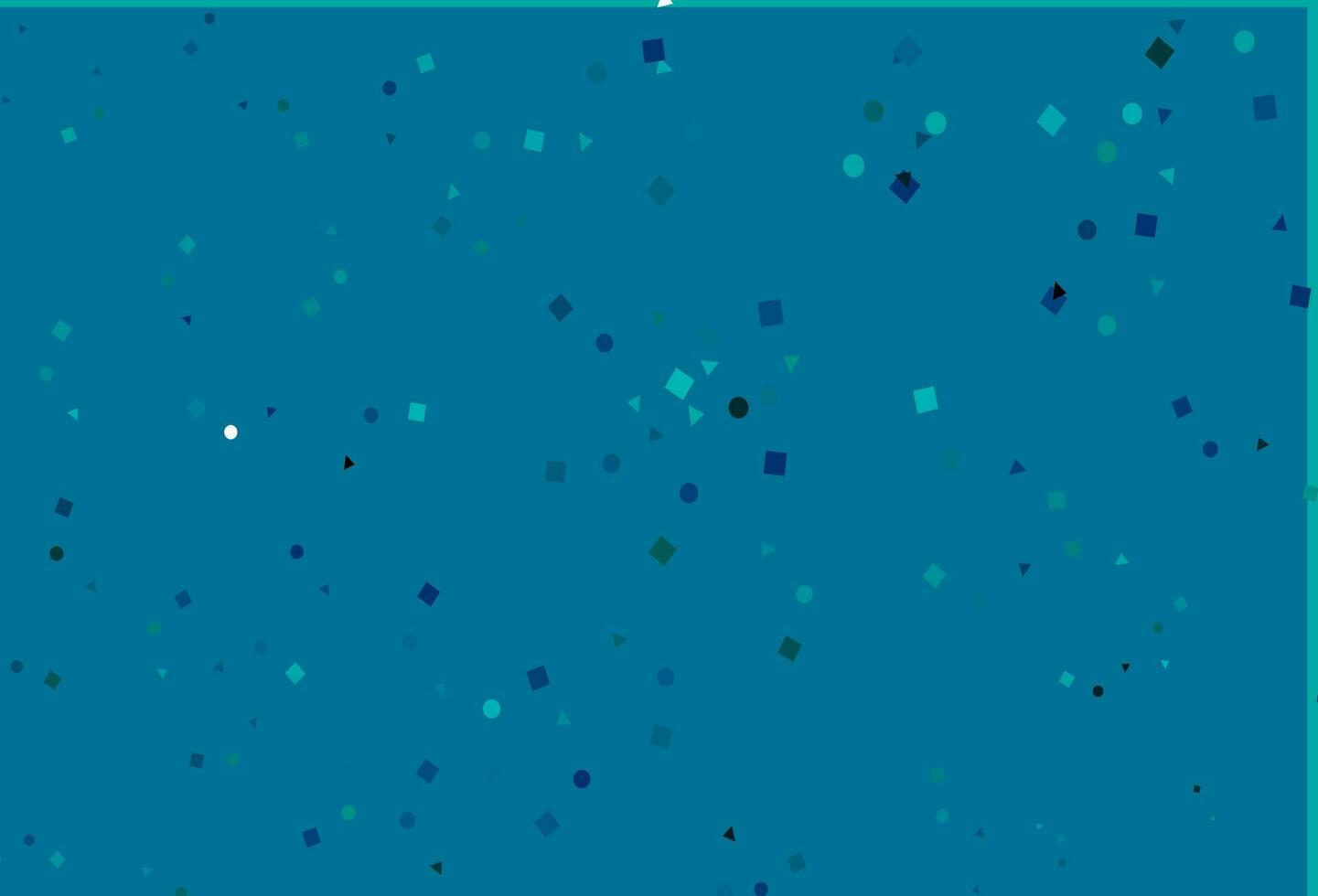 Light BLUE vector texture in poly style with circles, cubes.