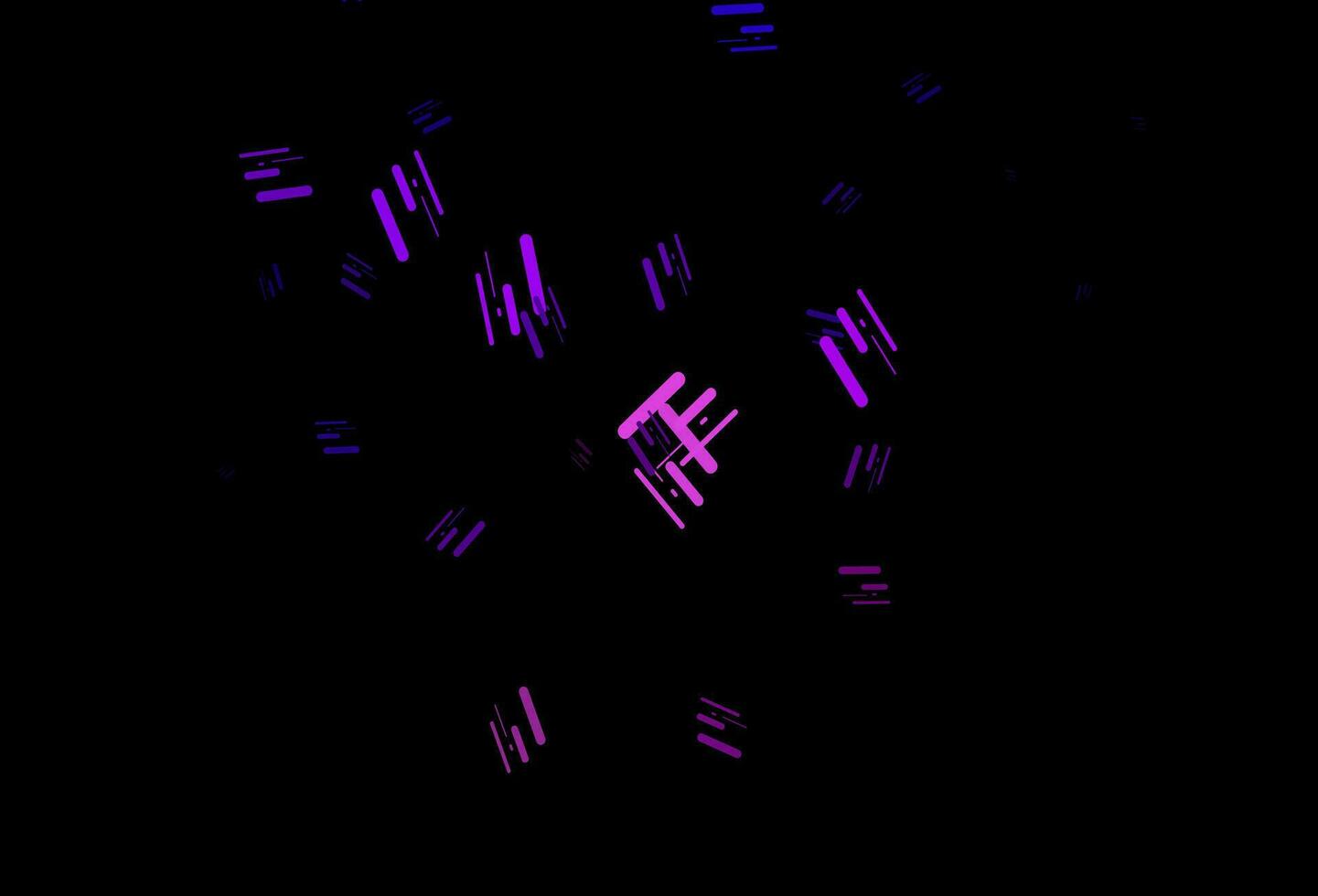 Dark pink, blue vector template with repeated sticks.