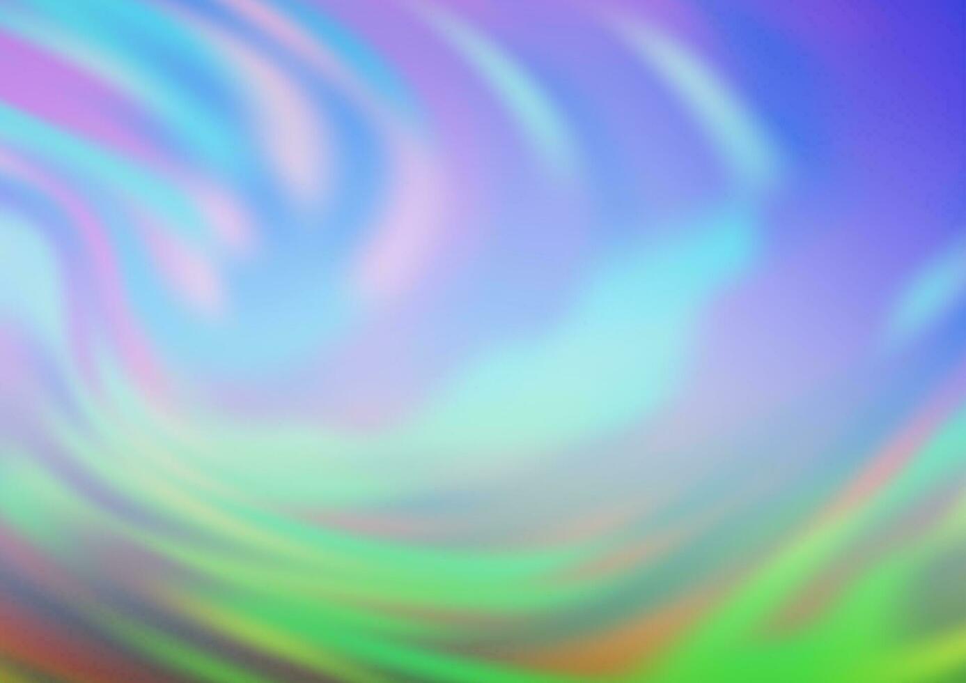 Light Blue, Green vector blurred bright template.