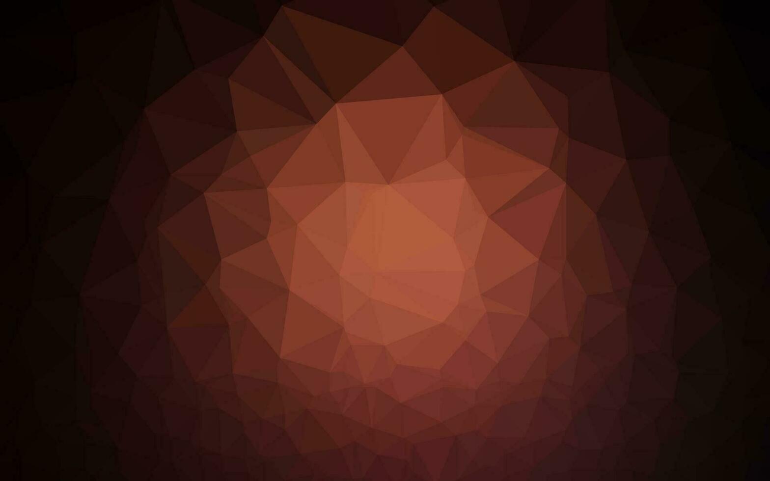 Dark Red vector blurry triangle texture.