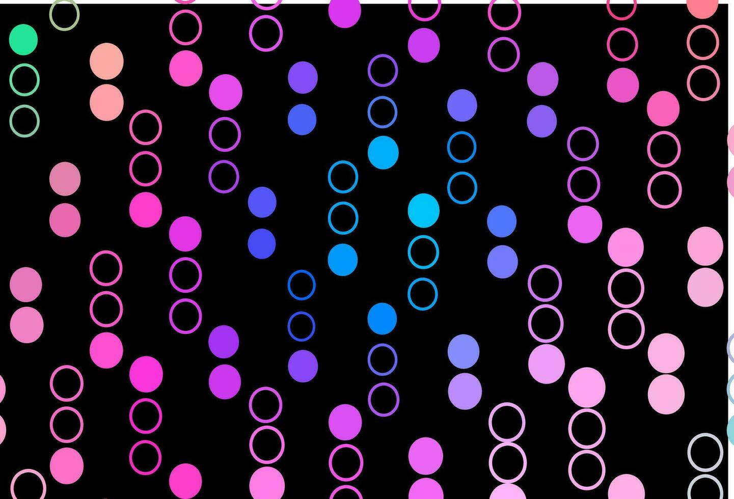 Dark Pink, Blue vector texture with disks.