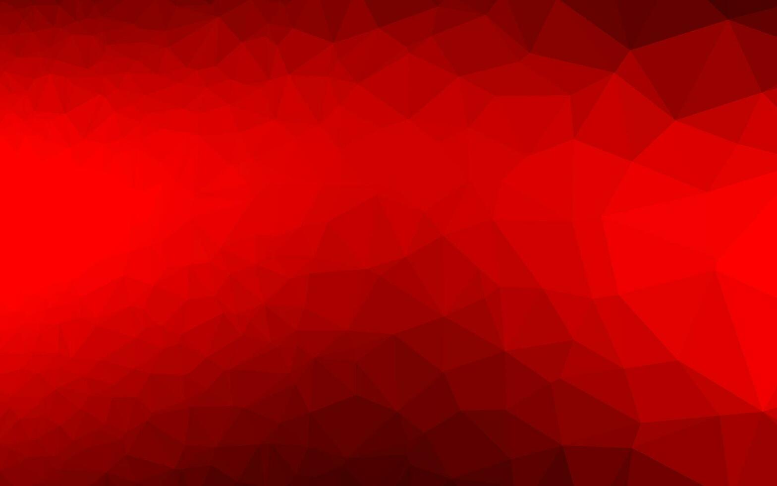 Light Red vector abstract polygonal texture.