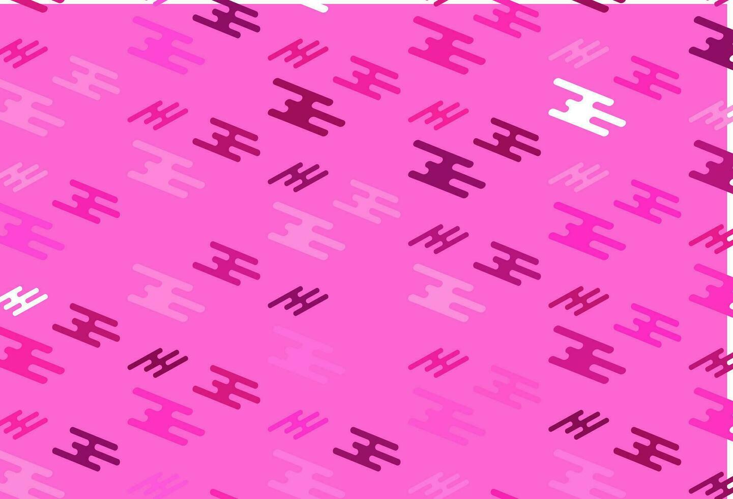 Light Pink vector template with repeated sticks.