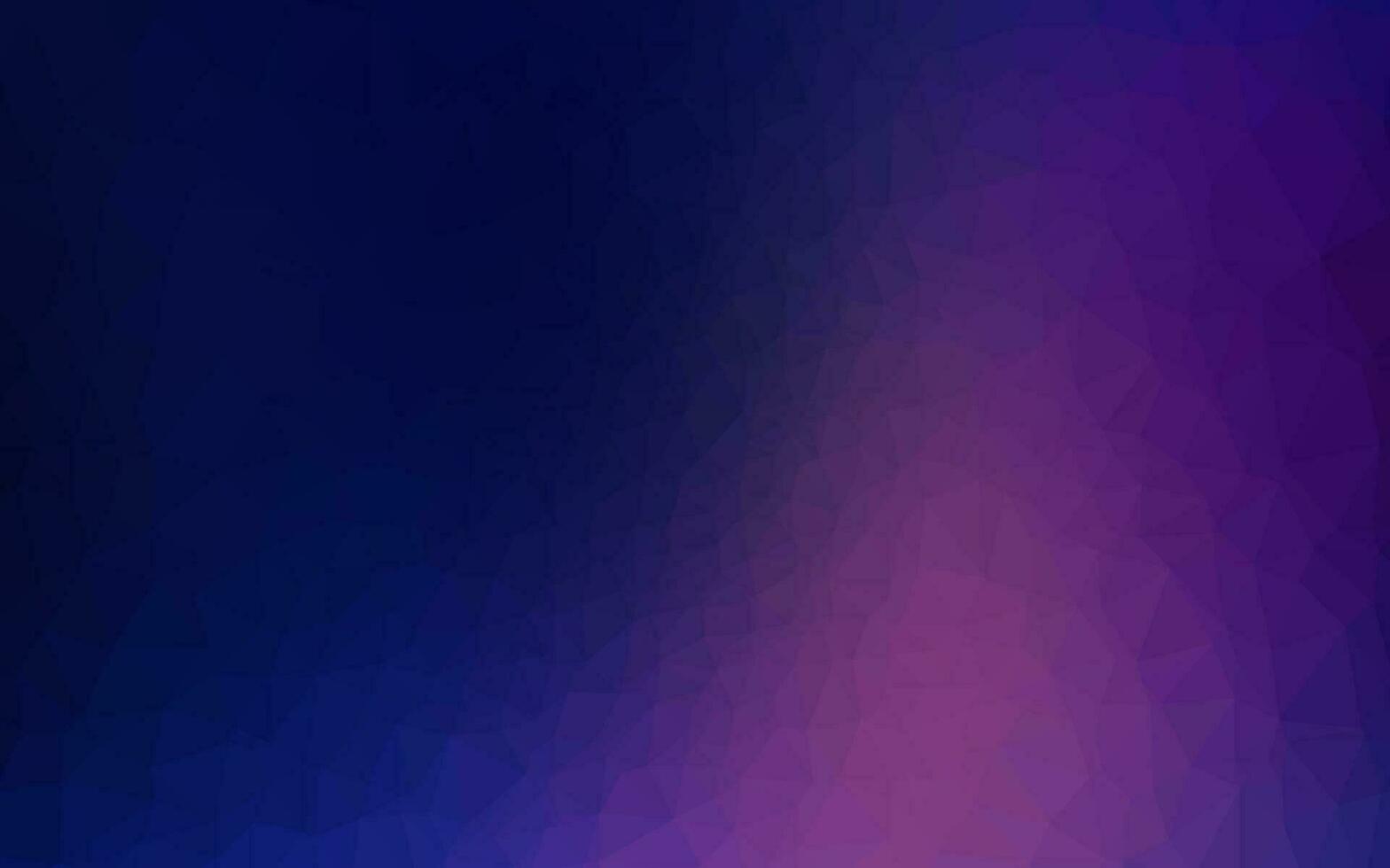 Dark Pink, Blue vector polygon abstract layout.