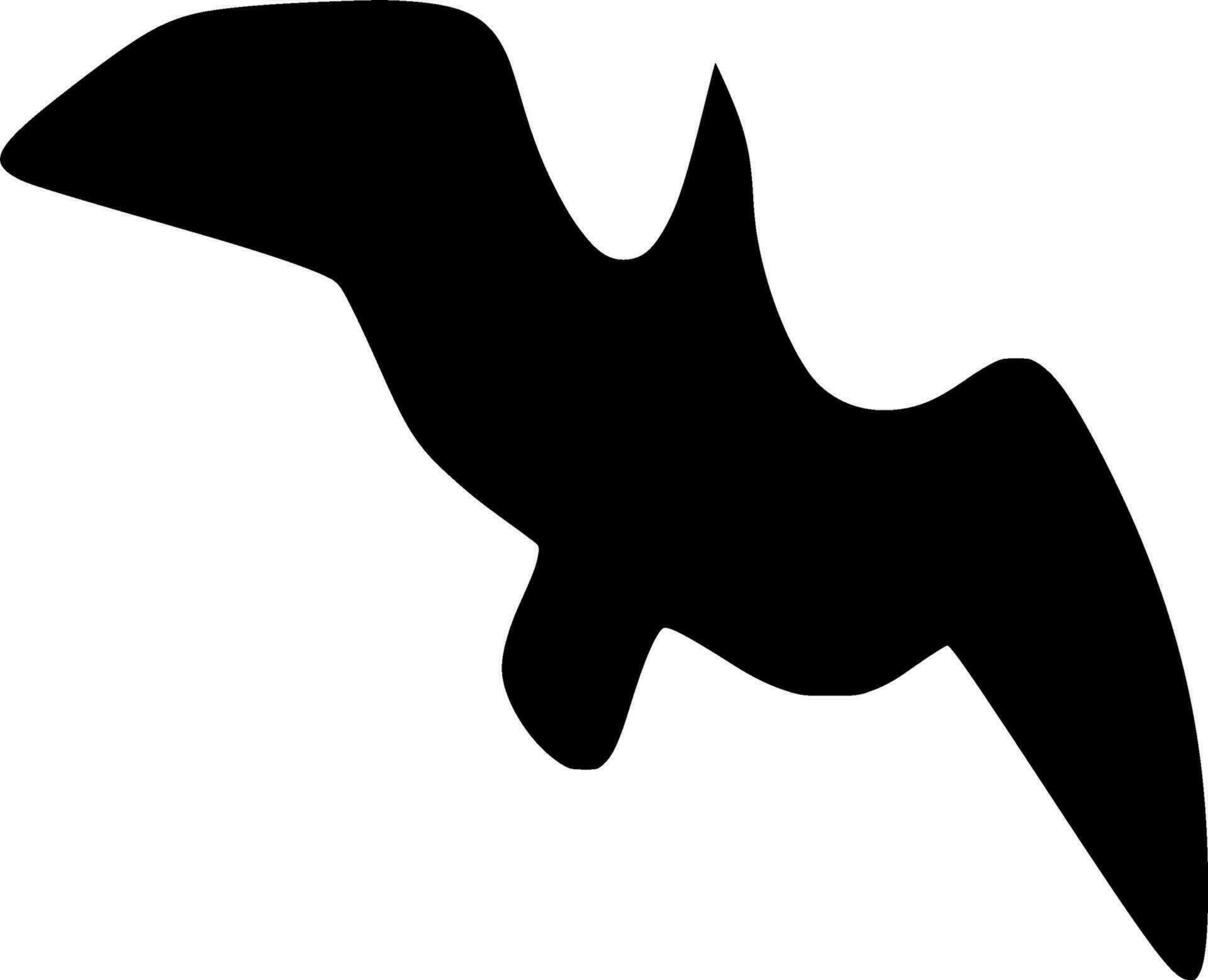 Birds of Freedom Silhouette Vector on white background