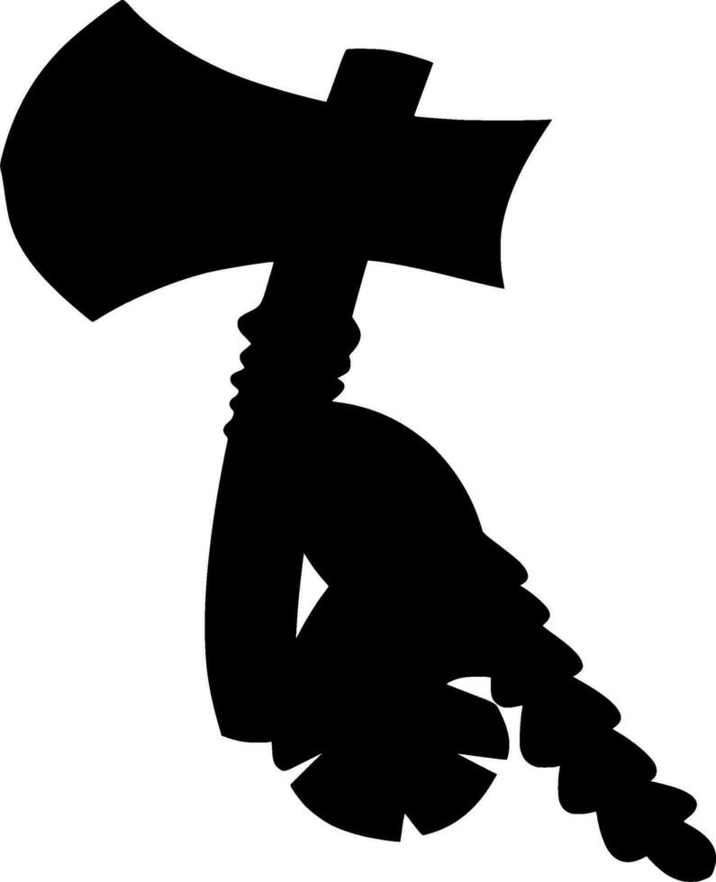 Indian Silhouette Vector on white background