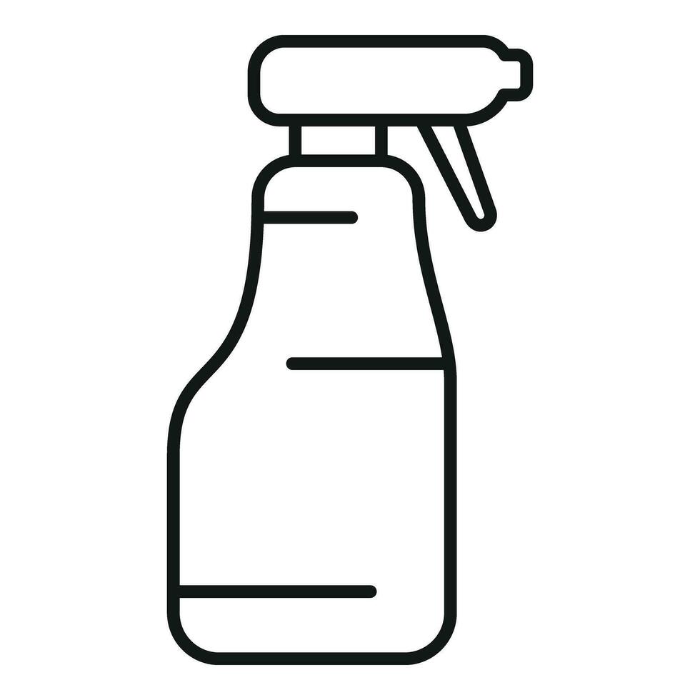 Haze safe sprayer icon outline vector. Water gun vector