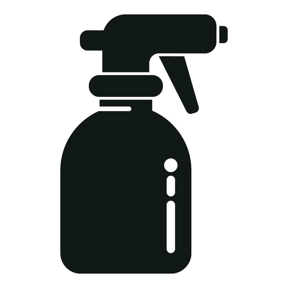 Palm cleanse sprayer icon simple vector. Atomizer clean vector
