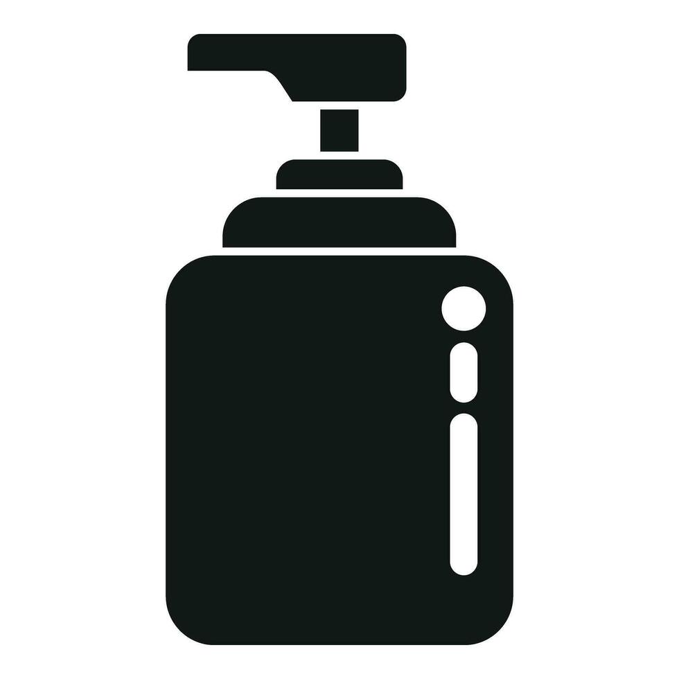 Water spray bottle icon simple vector. Home use can vector