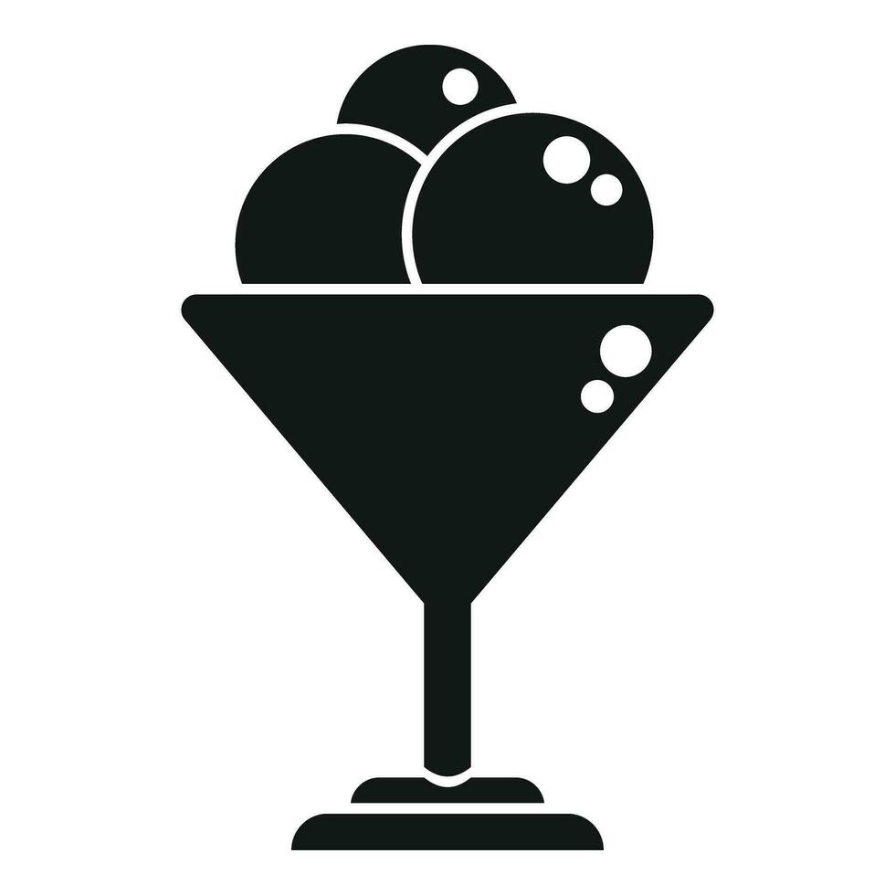 Gelato pop swirl icon simple vector. Ice cream dessert vector