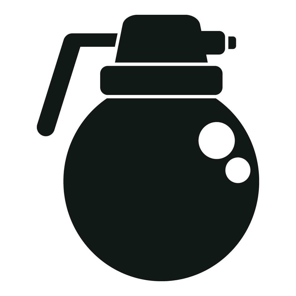 Clean powder paint icon simple vector. Hand wash vector
