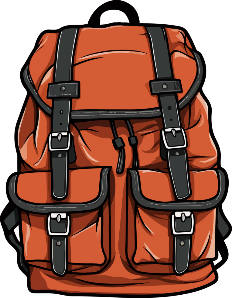 AI generated Backpack clipart design illustration 35510855 PNG