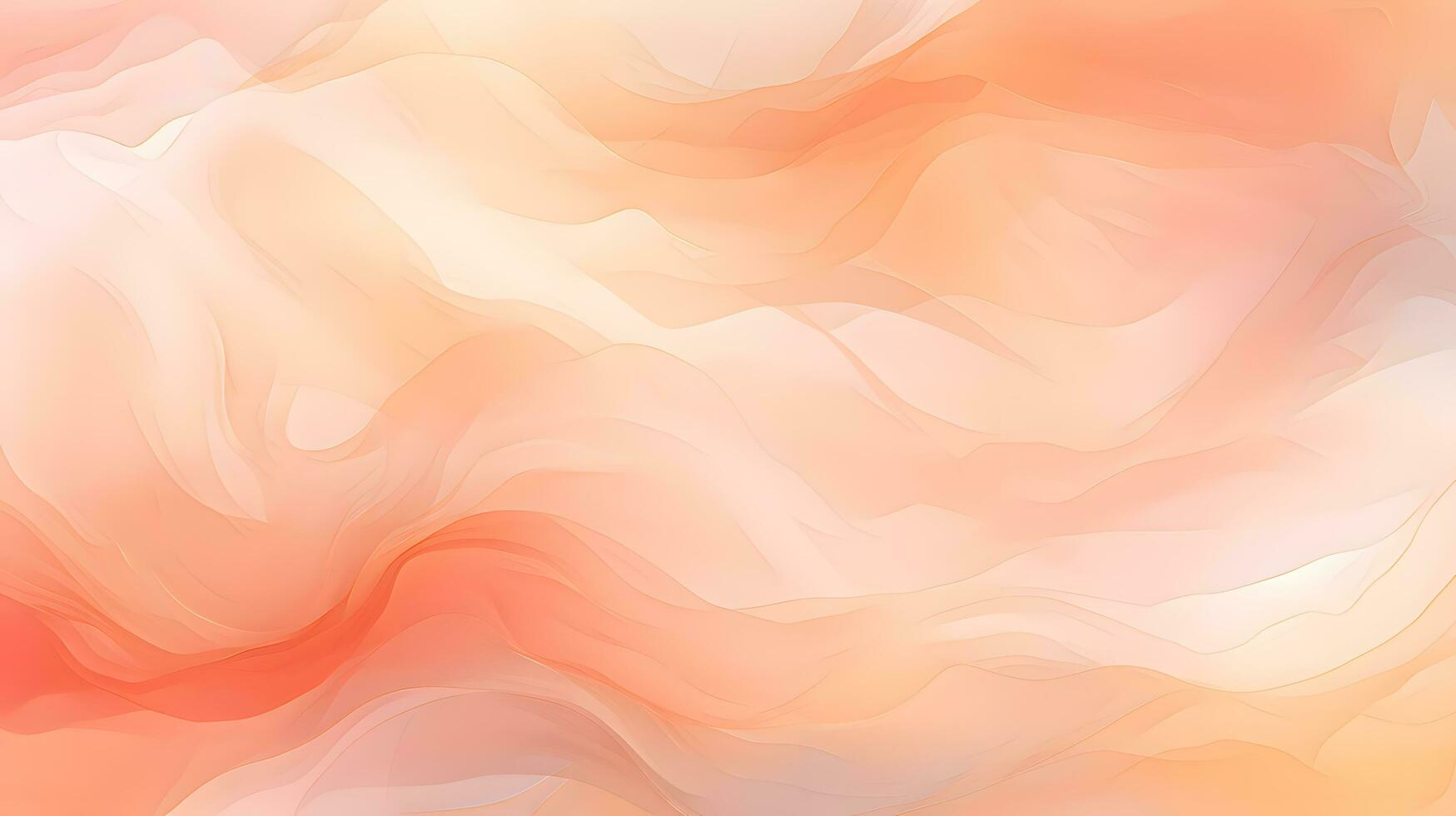 AI generated Abstract peach fuzz background. colors of the year 2024 photo