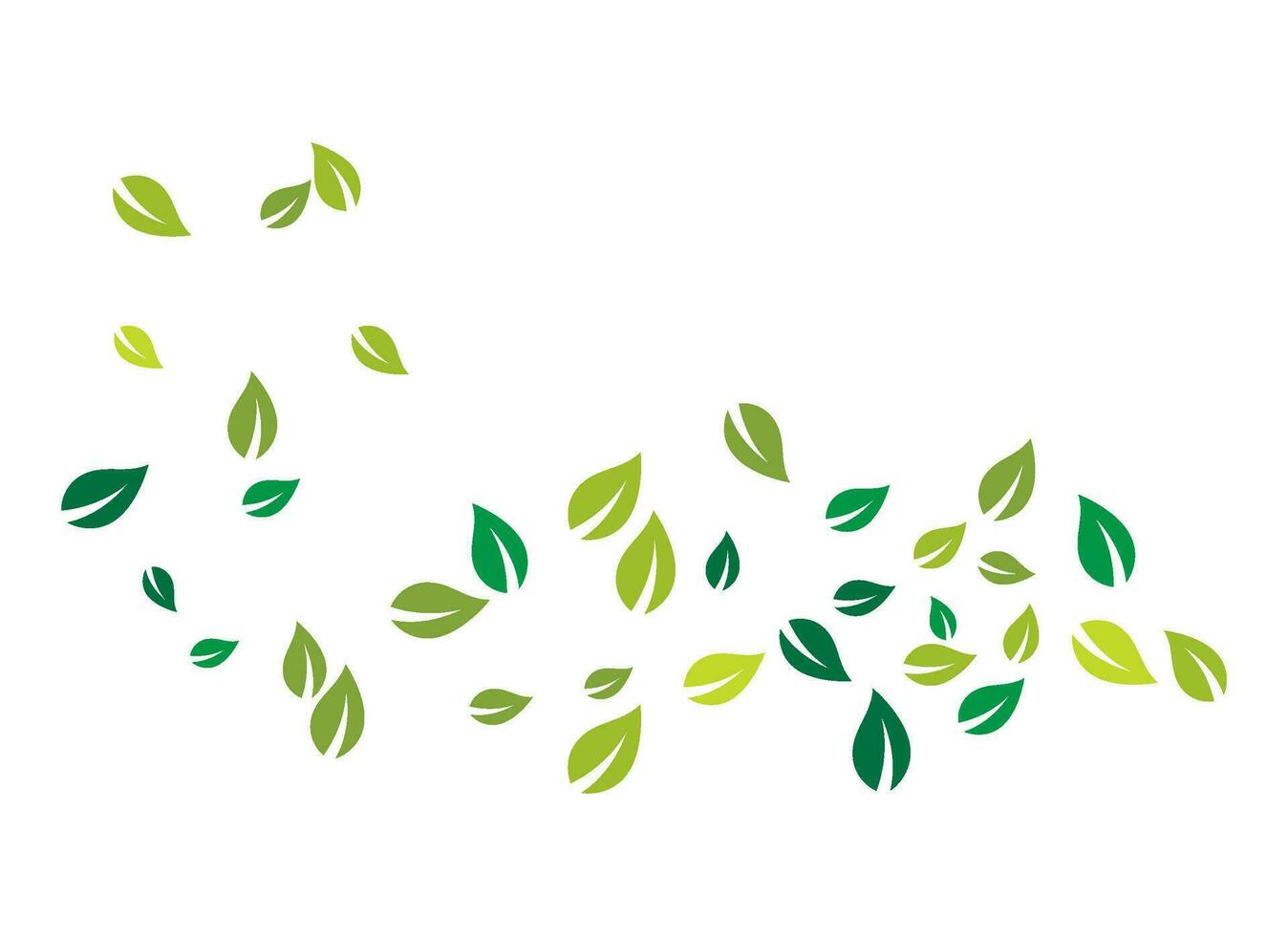 Leaf background icon illustration vector