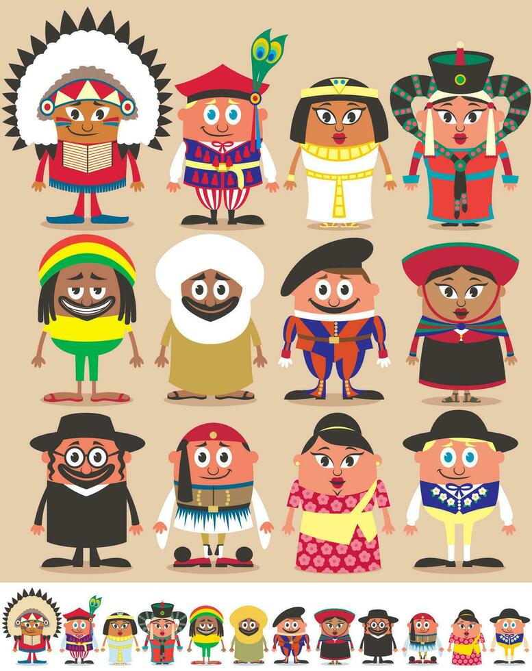 Nationalities Part 3 vector