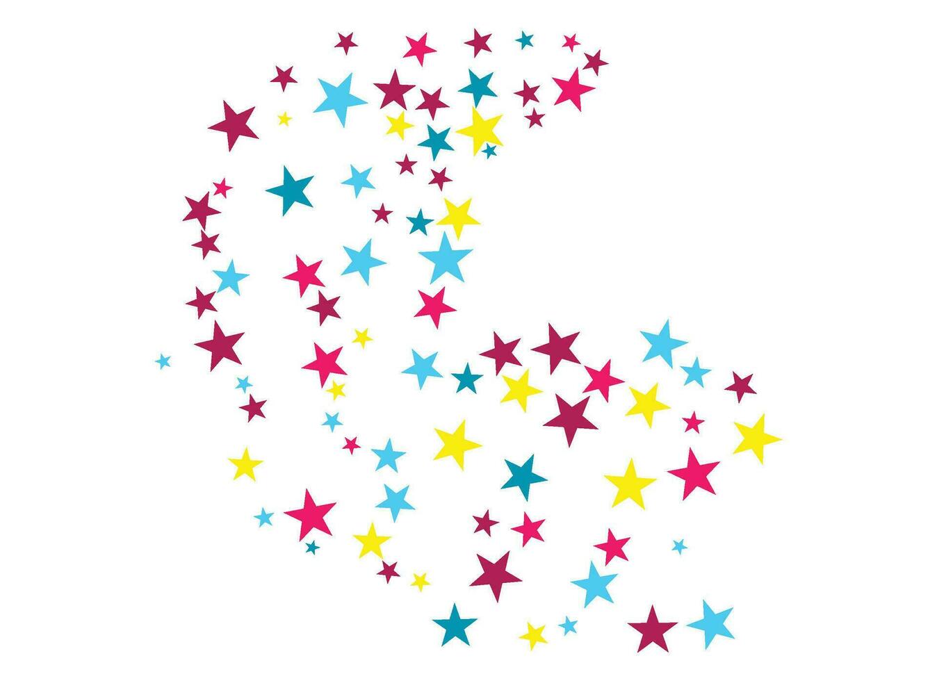 star background illustration design vector