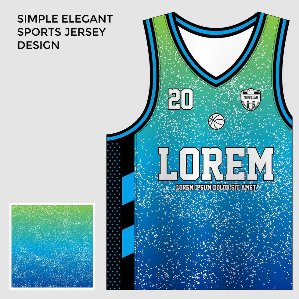 neon vibrant gradient  abstract  basketball sublimation jersey vector