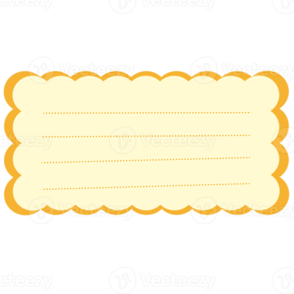 Sticky note yellow png