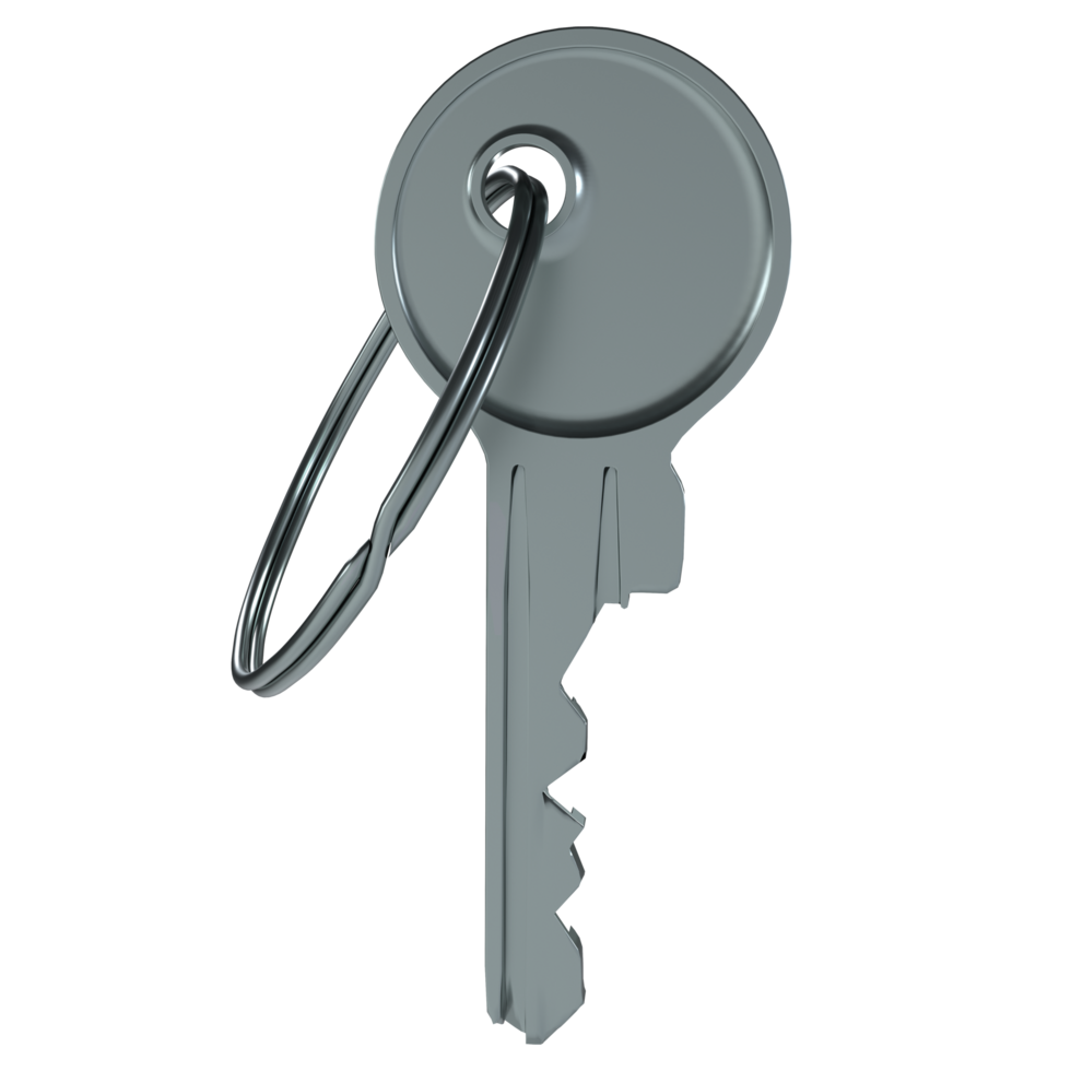 3d Rendering Of Key png
