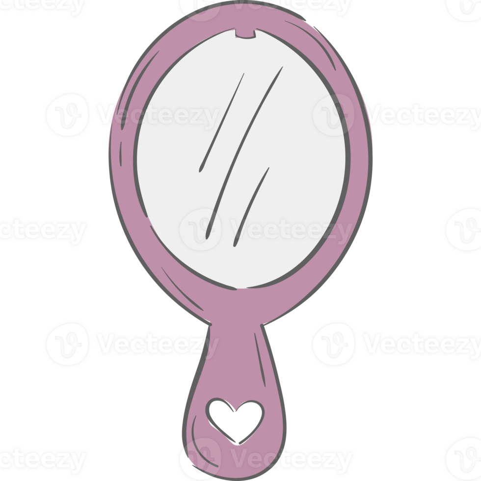 Mirror Doodle Illustration png