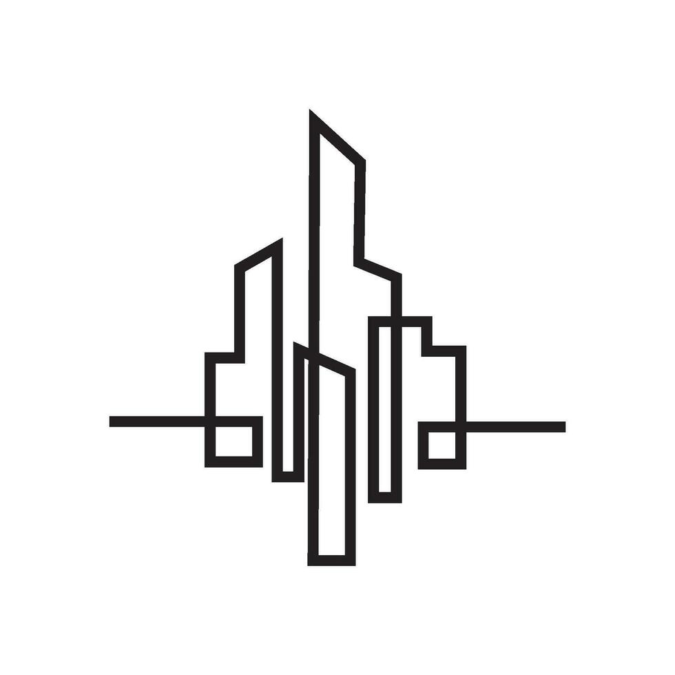 Modern City skyline vector