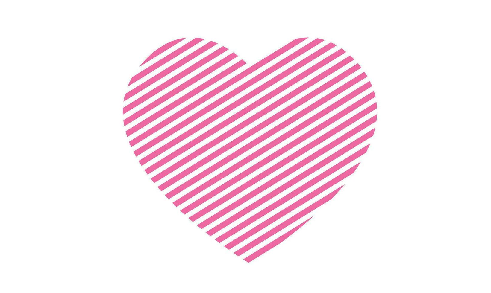 Heart symbol  on white background , vector design