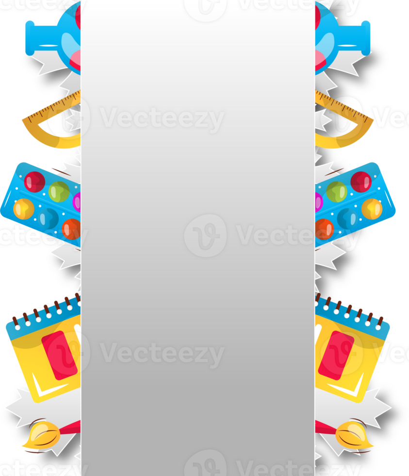 back to school illustration png