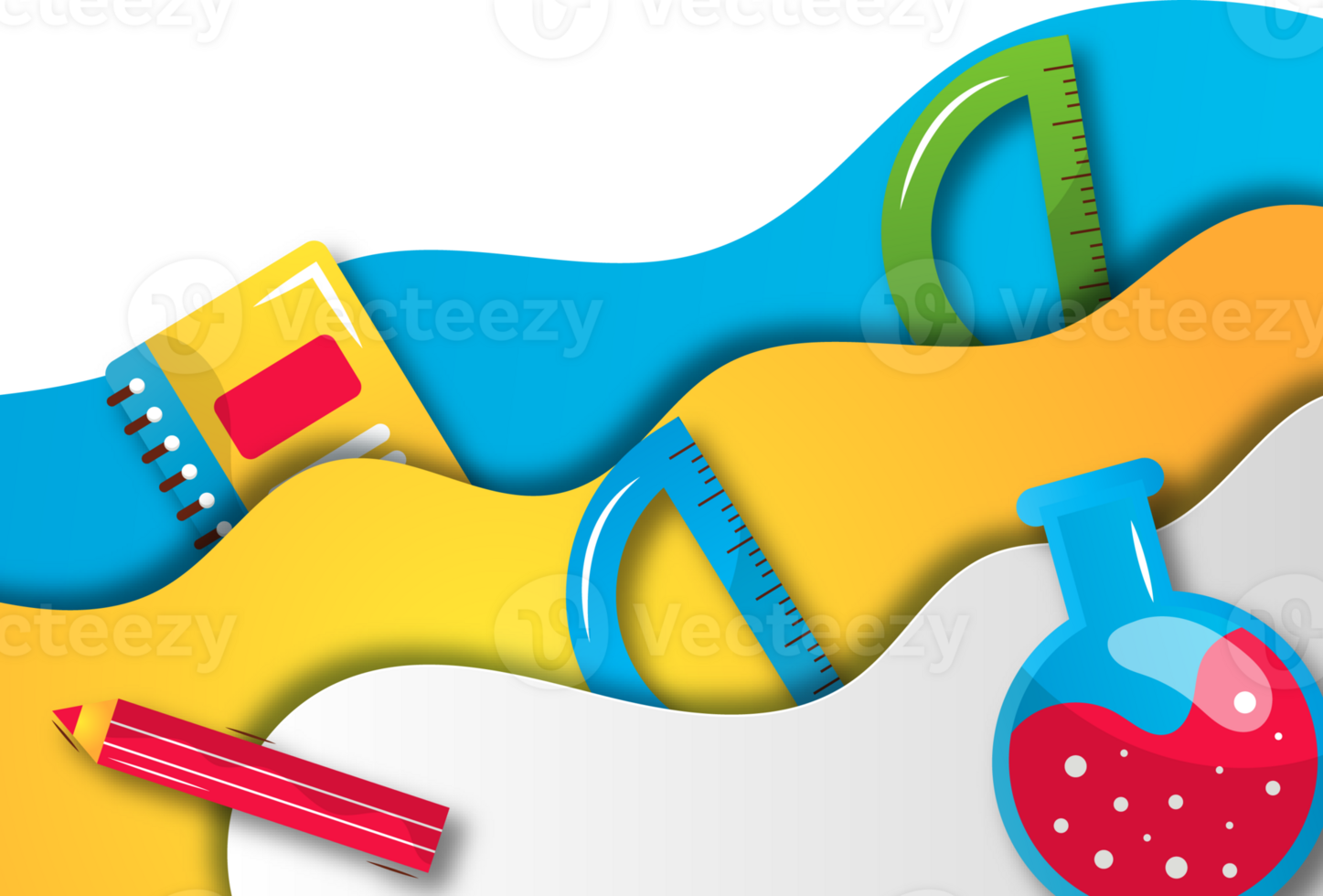 back to school illustration png