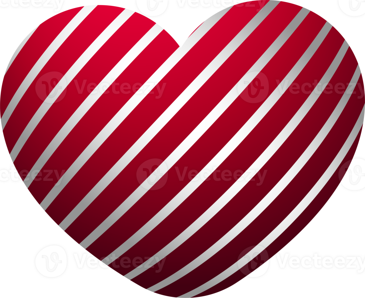 valentines day illustration with heart png