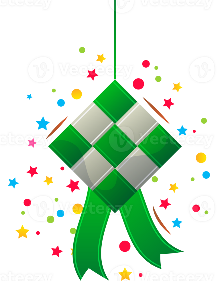 ketupat ramadan illustration png