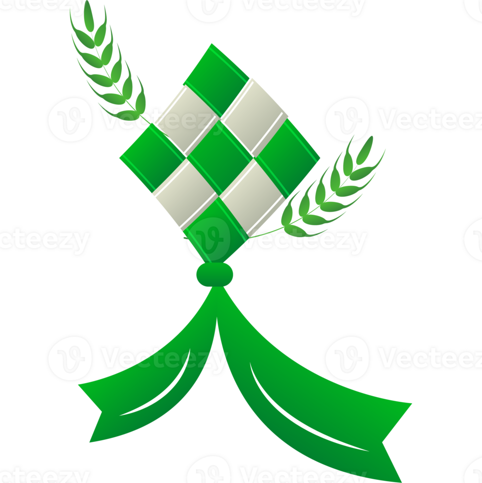 ketupat ramadan illustration png