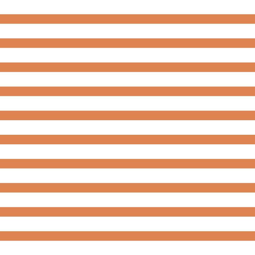 modern simple abstract white color horizontal line pattern art on orange color background vector