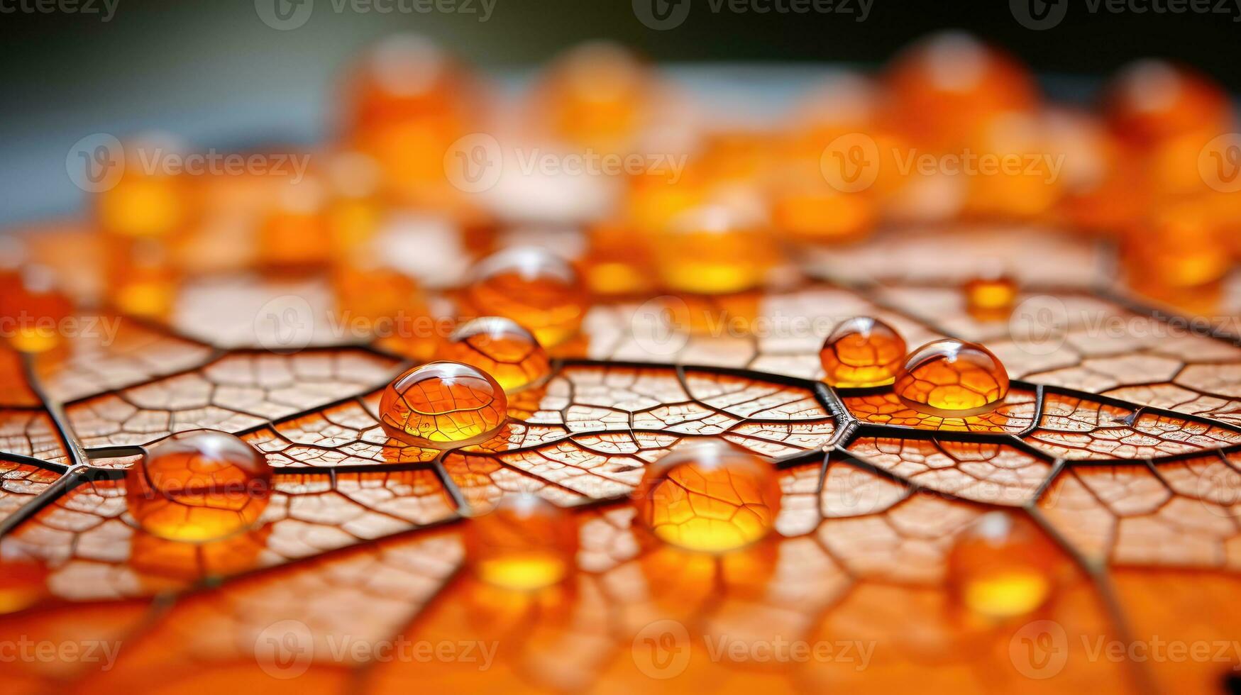 AI generated leaf, leaf texture, close-up angle, macro lens photo