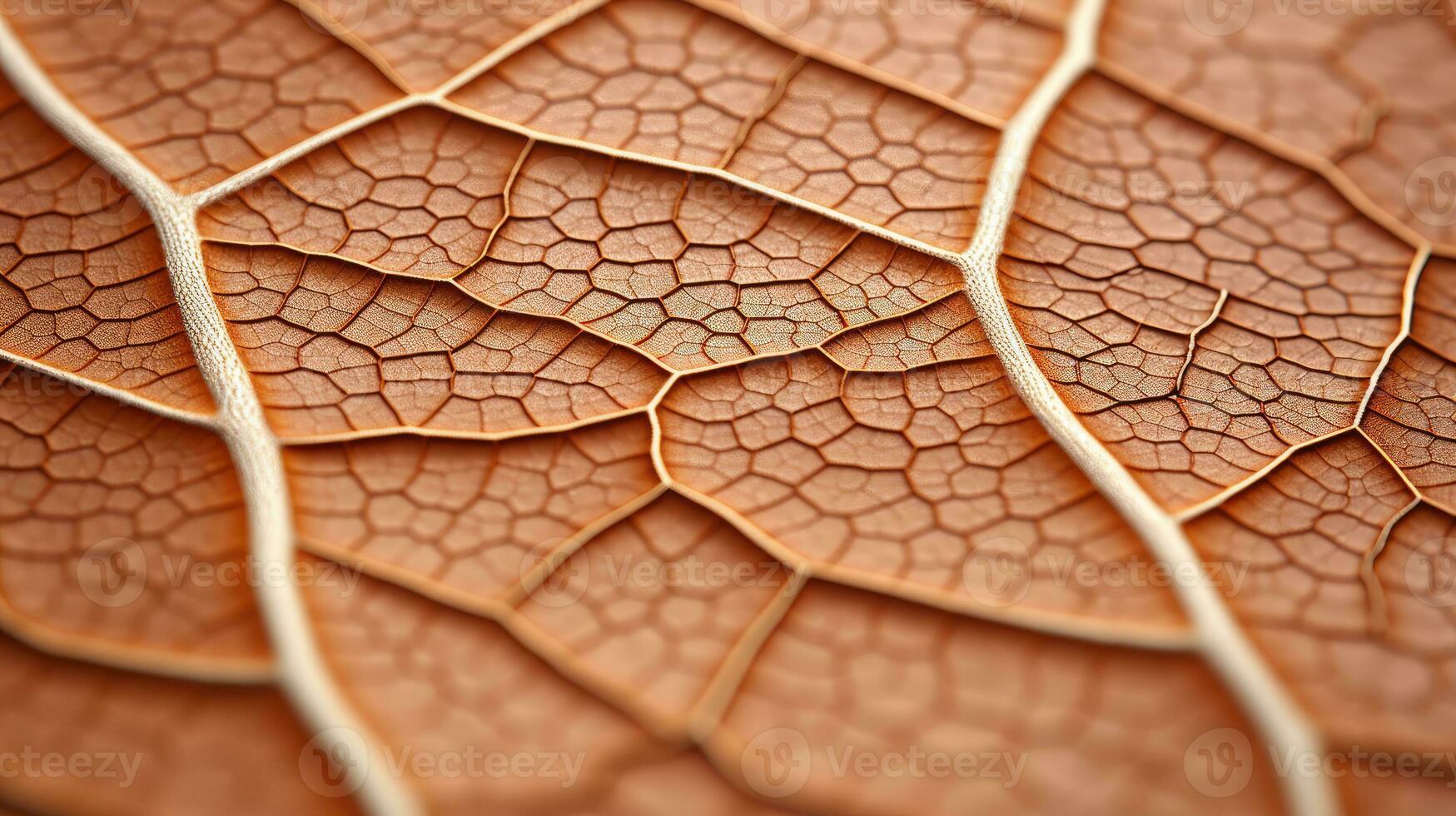 AI generated leaf, leaf texture, close-up angle, macro lens photo