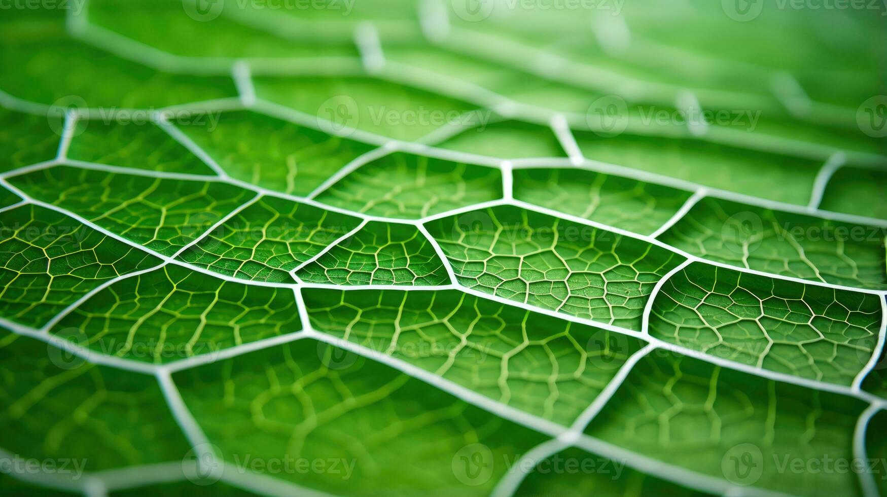 AI generated leaf, leaf texture, close-up angle, macro lens photo