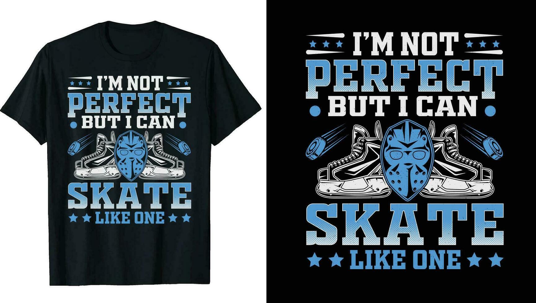 Ice hockey puck and broken stick t-shirt print vector template.Ice hockey t-shirt design Vector, Hockey, typography, vector, graphic, illustration, t-shirt design custom design mockup