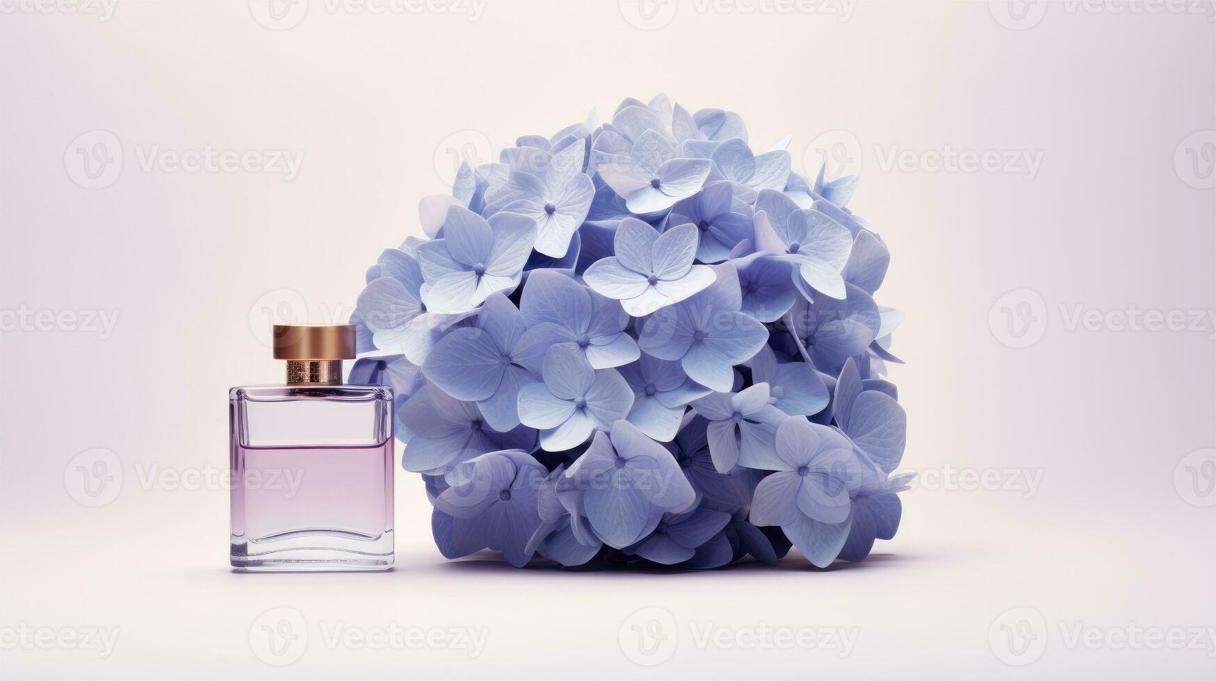 ai generado Bosquejo perfume botella con flor minimalismo textura fotografía, escaparate producto, ai generativo foto